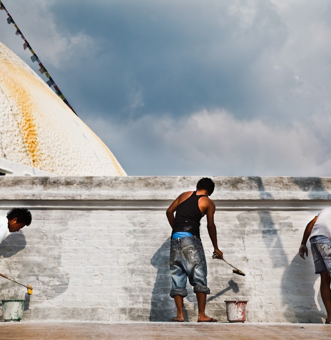 Stupa Maintenance